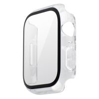 Uniq Legion Apple Watch Case met Gehard glazen screenprotector Apple Watch 7-9 - 45 mm - Dove (Clear)