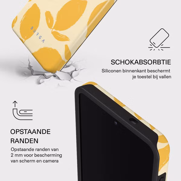 Burga Tough Backcover MagSafe Samsung Galaxy S26 - Lemon Tart