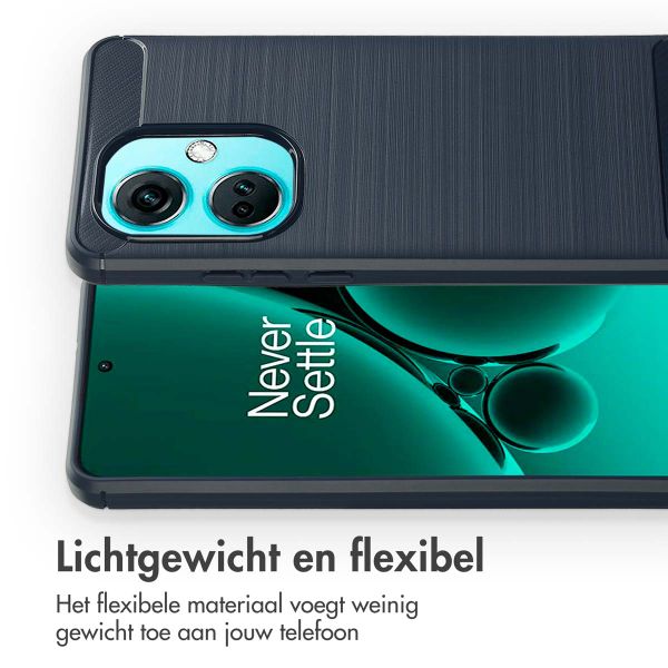 imoshion Brushed Backcover OnePlus Nord CE 3 - Donkerblauw