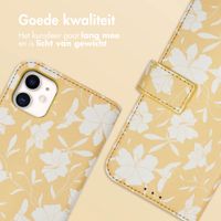 imoshion Design Bookcase iPhone 11 - Yellow Flowers