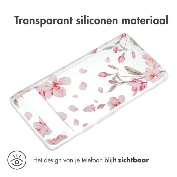 imoshion Design hoesje Google Pixel 6a - Blossom Watercolor