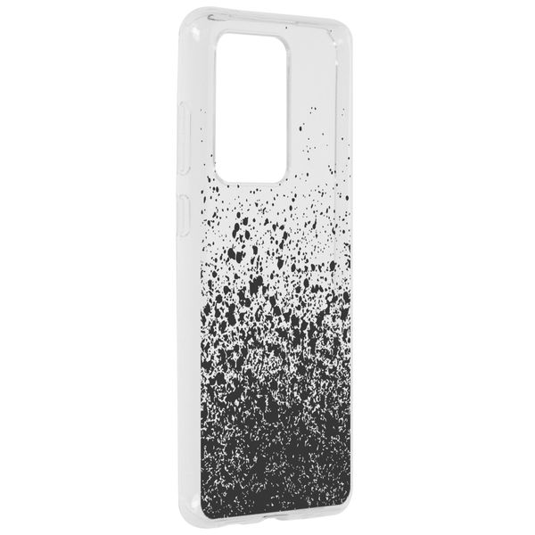 Design Backcover Samsung Galaxy S20 Ultra - Splatter Black