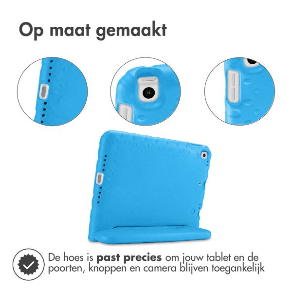 imoshion Kidsproof Backcover met handvat Apple iPad 9 (2021) 10.2 inch / iPad 8 (2020) 10.2 inch / iPad 7 (2019) 10.2 inch - Blauw