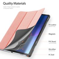 Dux Ducis Domo Bookcase Lenovo Tab M10 (3rd gen) - Rosé Goud