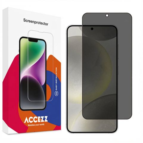 Accezz Tempered Glass Privacy Screenprotector Samsung Galaxy S25 / S24
