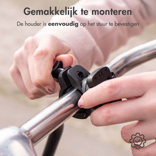 imoshion Telefoonhouder fiets - Universeel - Met hoes - Zwart