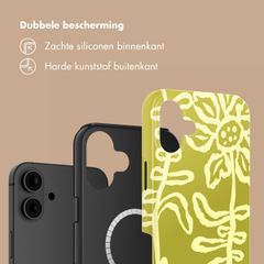 Selencia Vivid Backcover met MagSafe Apple iPhone 16 - Chalky Bloom