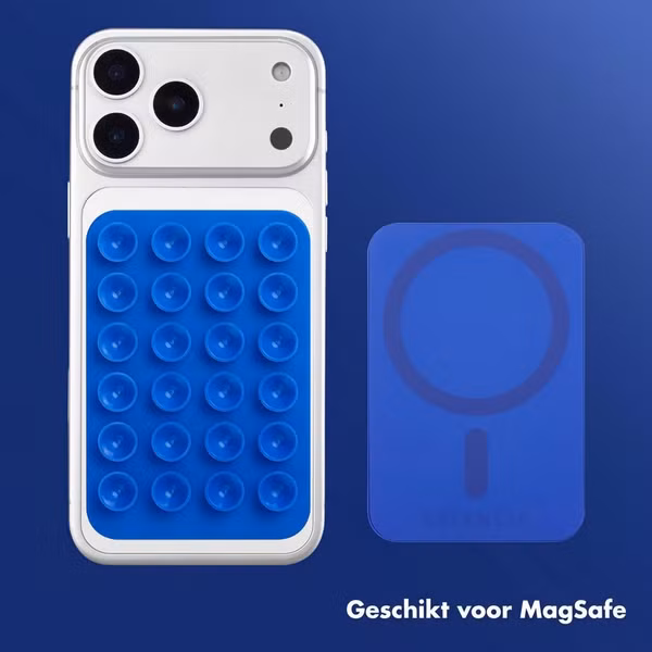 Selencia MagSafe zuignap telefoonhouder - Cobalt Blue