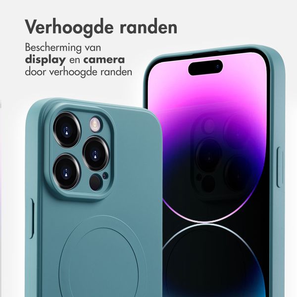 imoshion Color Backcover met MagSafe Apple iPhone 14 Pro Max - Smoke Green