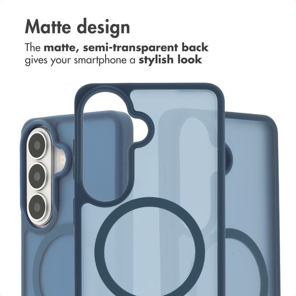 imoshion Colour Guard Back Cover with MagSafe Samsung Galaxy S26 Plus - Dark Blue
