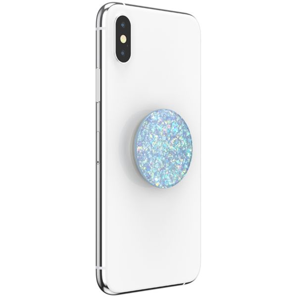 PopSockets PopGrip - Afneembaar - Iridescent Confetti Ice Blue