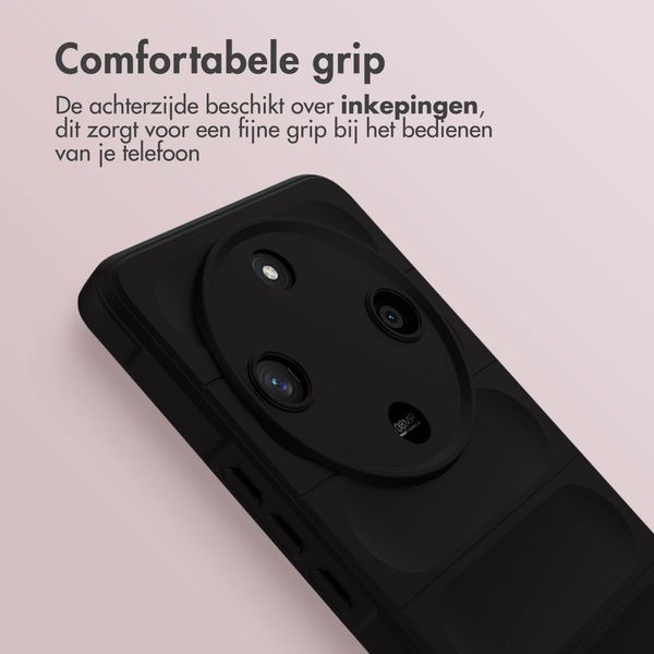 imoshion EasyGrip Backcover Honor Magic 6 Lite - Zwart