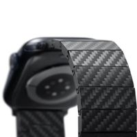 Pitaka Carbon Fiber bandje Apple Watch | 44/45/46/49 mm - Modern Carbon Black