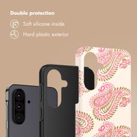 Selencia Vivid Back Cover Samsung Galaxy A37 (5G) - Paisley Blush