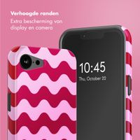 Selencia Vivid Backcover met MagSafe Apple iPhone 16e - Wave Vibes Lipstick