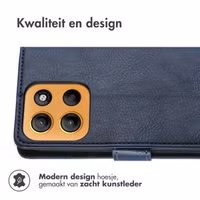 imoshion Luxe Bookcase Motorola Moto G15 / G15 Power - Donkerblauw