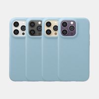 imoshion Texture Backcover Apple iPhone 14 Pro - Lichtblauw