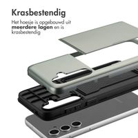 imoshion Backcover met pasjeshouder Samsung Galaxy S24 FE - Donkergroen