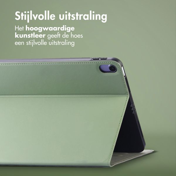 Accezz Classic Tablet Case Apple iPad Mini 7 (2024) / iPad Mini 6 (2021) - Groen