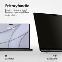 Accezz Magnetische Privacy Screenprotector MacBook Air 15 inch (2023) / Air 15 inch (2024) M3 chip - A2941 / A3114