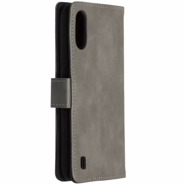 imoshion Luxe Bookcase Samsung Galaxy A01 - Grijs