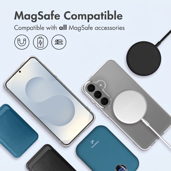 imoshion Protective Back Cover with MagSafe Samsung Galaxy S26 FE - Transparent