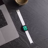 imoshion Magnetisch lederen bandje  - Universeel 20 mm aansluiting - Wit