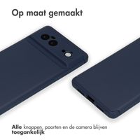 imoshion Carbon Softcase Backcover Google Pixel 6 - Blauw