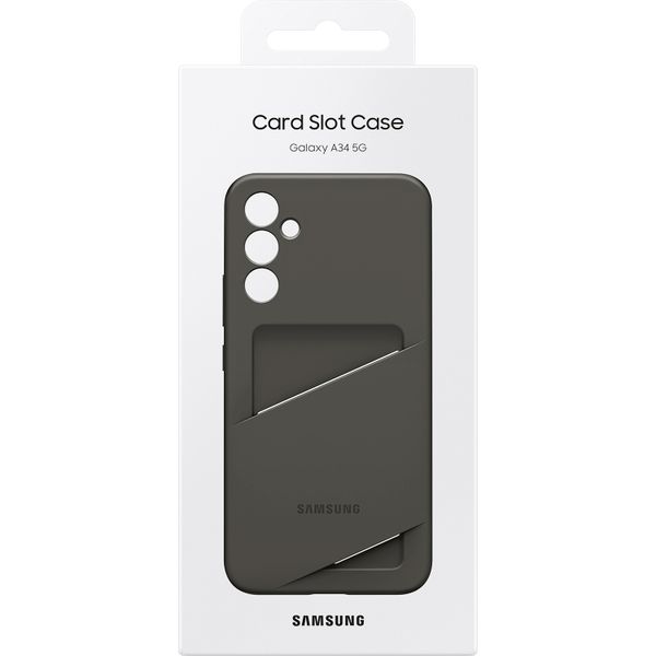 Samsung Originele Card Slot Cover Samsung Galaxy A34 (5G) - Zwart