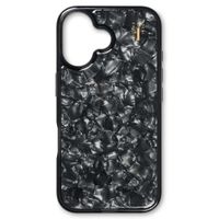 iDeal of Sweden Pearlized Case Apple iPhone 16 - Zwart