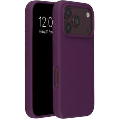 Accezz Liquid Silicone Backcover met MagSafe Apple iPhone 18 Pro Max / 17 Pro Max - Dark Cherry