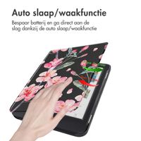 imoshion Design Slim Hard Case Sleepcover Kobo Clara Colour / Kobo Clara BW - Blossom