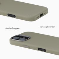Accezz Mesh Backcover met MagSafe Apple iPhone 17 - Donkergrijs