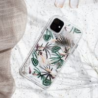 Selencia Zarya Fashion Extra Beschermende Backcover Apple iPhone 12 Mini - Jungle Leaves
