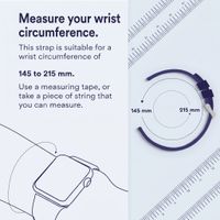imoshion Ocean Silicone Band Samsung Galaxy Watch 9 (40/44mm) / Watch 8 (40/44mm) / Classic (46mm) - Dark Blue