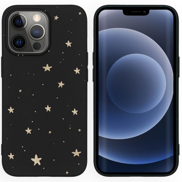 imoshion Design hoesje iPhone 13 Pro - Sterren / Zwart