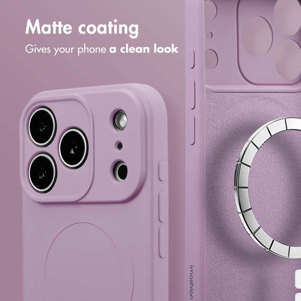 imoshion Colour Back Cover with MagSafe Apple iPhone 17 Pro Max - Purple