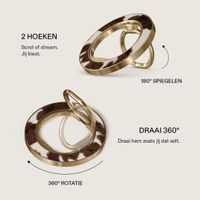 Burga Magnetic Ringholder Gold Telefoonring - Geschikt voor MagSafe - Favorite Bikini