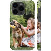 Ontwerp je eigen tough case met MagSafe Apple iPhone 15 Pro Max - Wit