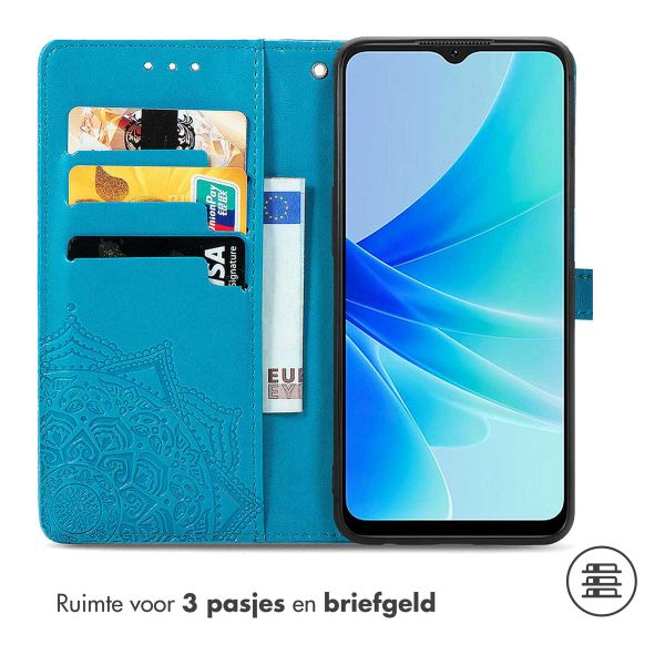 imoshion Mandala Bookcase Oppo A57(s) - Turquoise