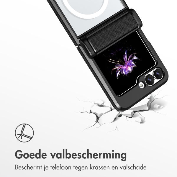 imoshion Rugged Backcover met MagSafe Samsung Galaxy Z Flip 6 - Zwart