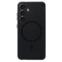 Accezz Lite Backcover met MagSafe | Fluted | Samsung Galaxy S24 - Glossy Black