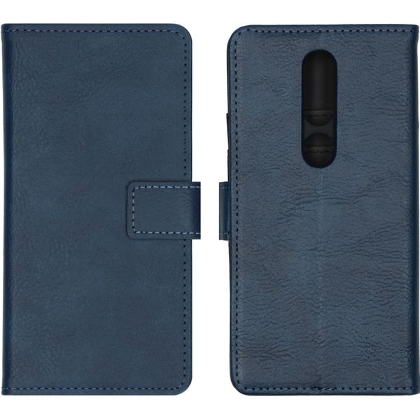 imoshion Luxe Bookcase Nokia 4.2 - Donkerblauw