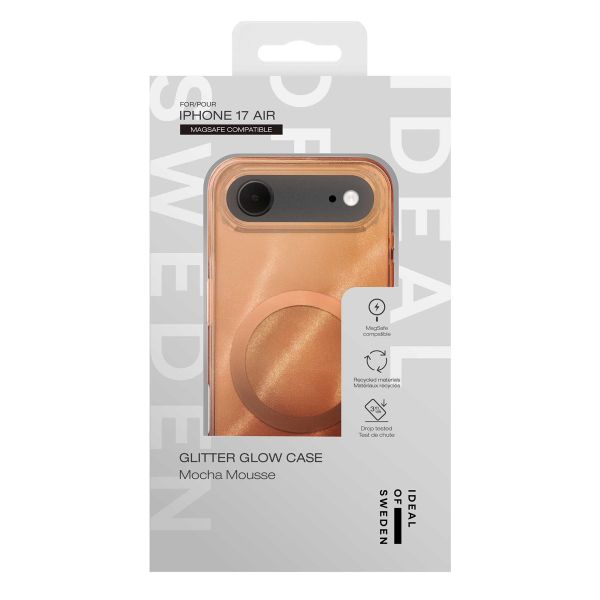 iDeal of Sweden Clear Case MagSafe Apple iPhone Air - Mocha Mousse