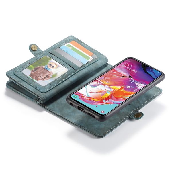 CaseMe Luxe Lederen 2 in 1 Portemonnee Bookcase Samsung Galaxy A70