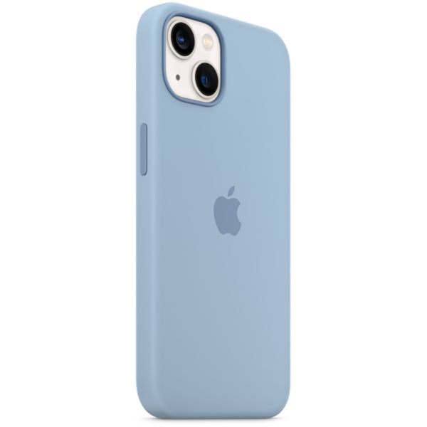 Apple Silicone Backcover MagSafe Apple iPhone 13 - Blue Fog