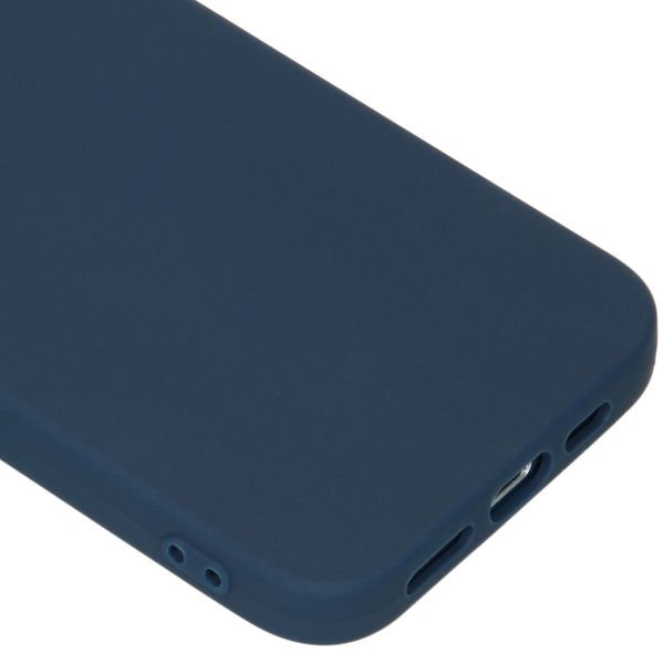 imoshion Color Backcover iPhone 12 Mini - Donkerblauw