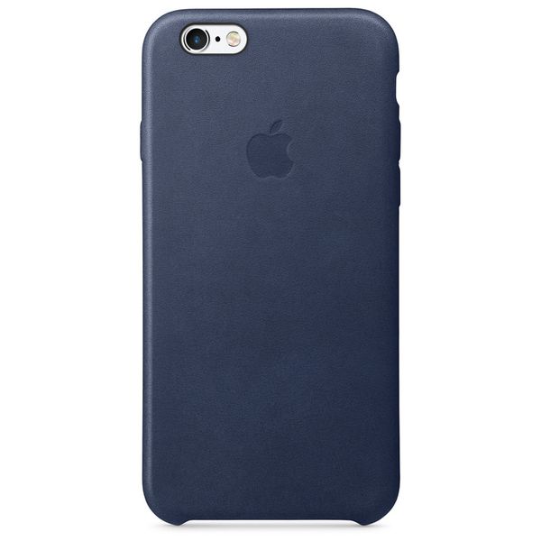 Apple Leather Backcover iPhone 6 / 6s - Midnight Blue