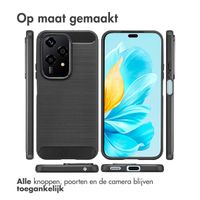 imoshion Brushed Backcover Honor 200 Lite - Zwart