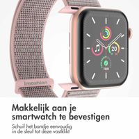 imoshion Nylon⁺ bandje Apple Watch Series 1 t/m 10 / SE / Ultra (2) (44/45/46/49 mm) - Pink Sand